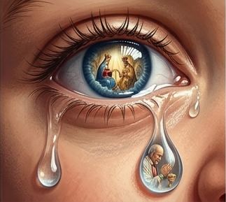 Macro Weeping Eye